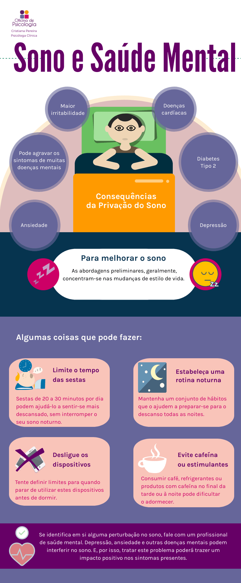 A importância do sono na saúde mental